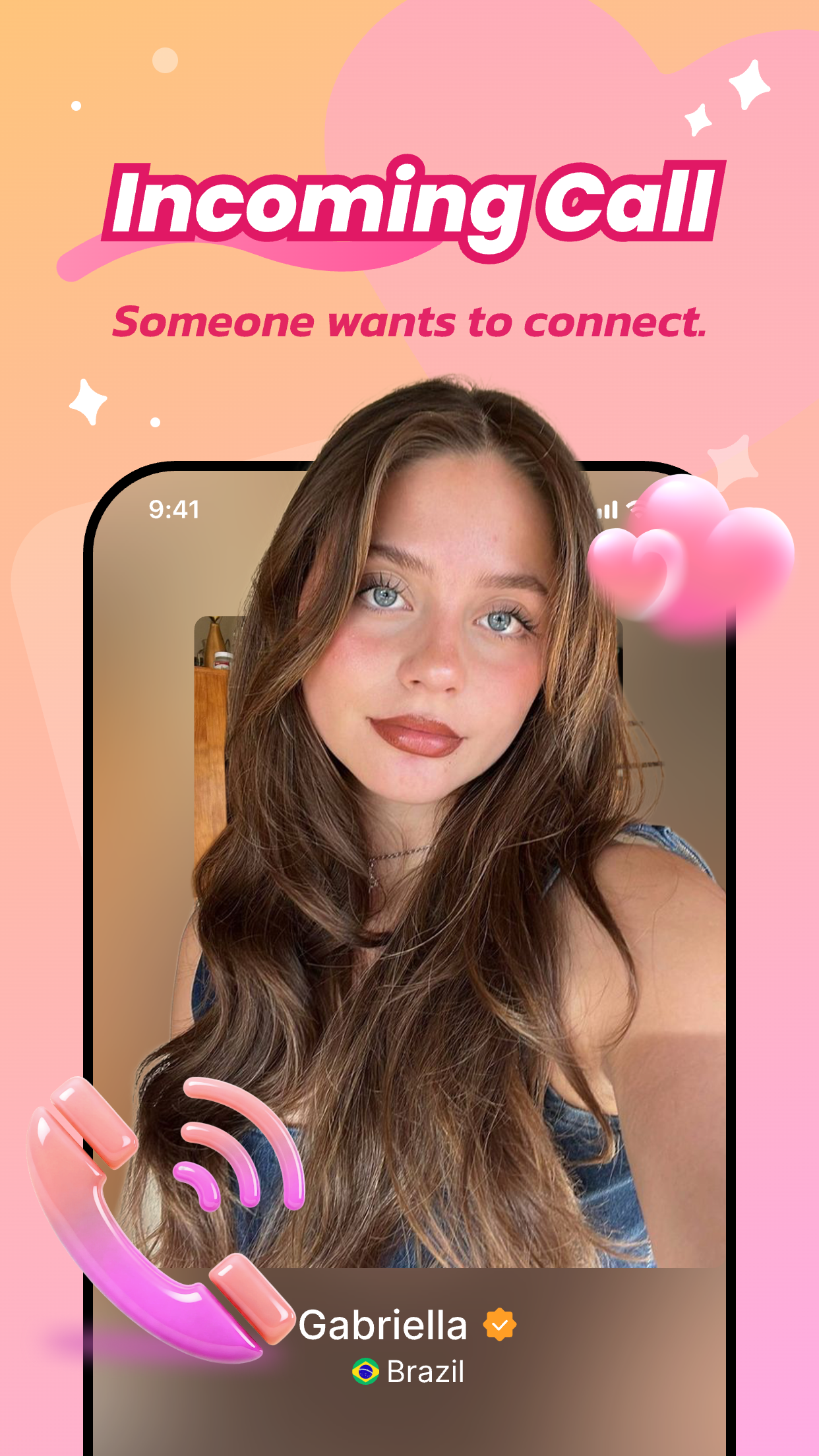 Incoming video call